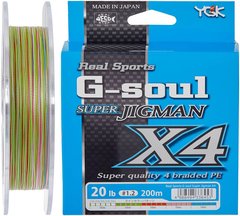 Шнур YGK Super Jig Man X4 200m (мультиколор) 5545.00.52 фото