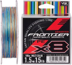 Шнур YGK Frontier X8 100m (мультиколор) 5545.03.45 фото