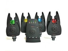Набор сигнализаторов Prologic Unit Bite Alarm Set 4+1 разноцветный 1846.02.18 фото