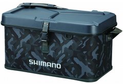 Сумка Shimano Hard EVA Tackle Boat Bag 22L 30x38x32cm ц:wave camou 2266.91.07 фото